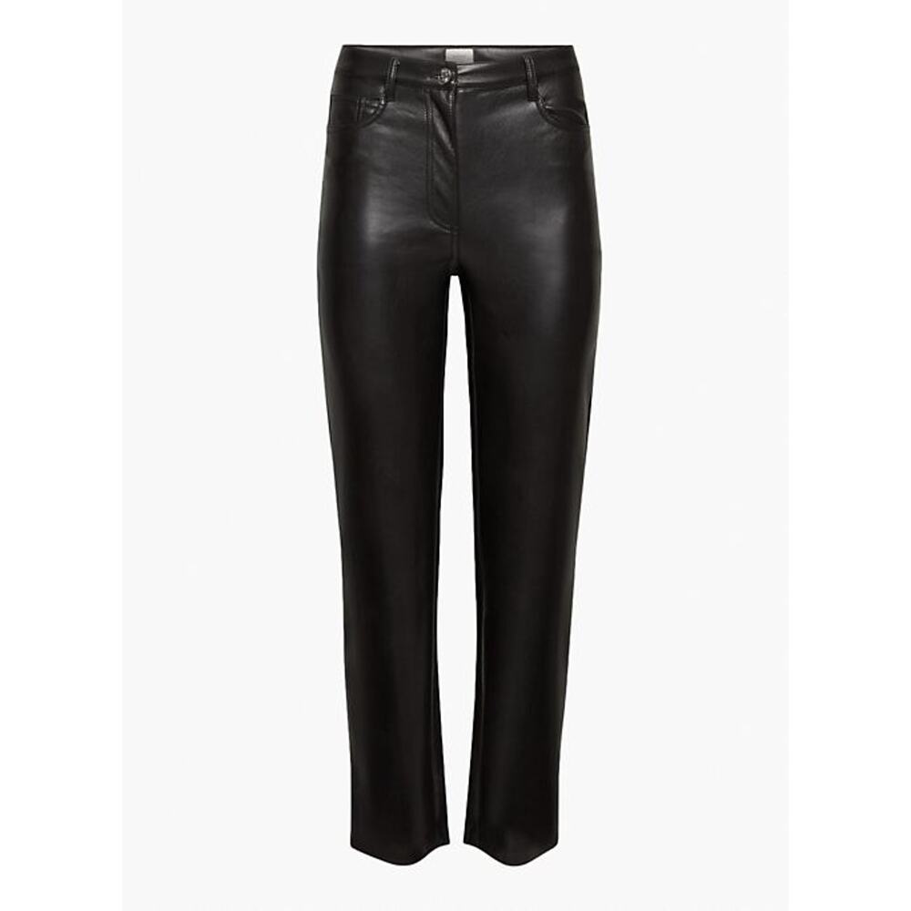 Wilfred 'The Melina' Black Polyurethane Pant Size 2